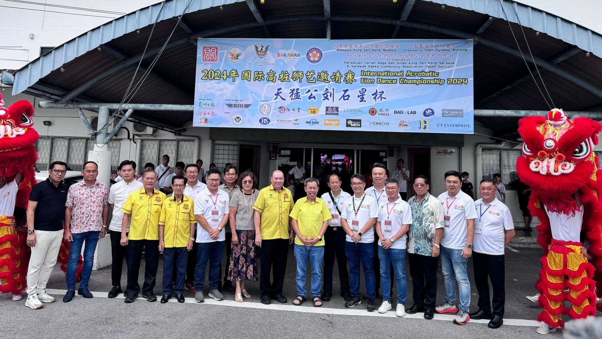 Sarawak Shines at 2024 International Acrobatic Lion Dance Championship