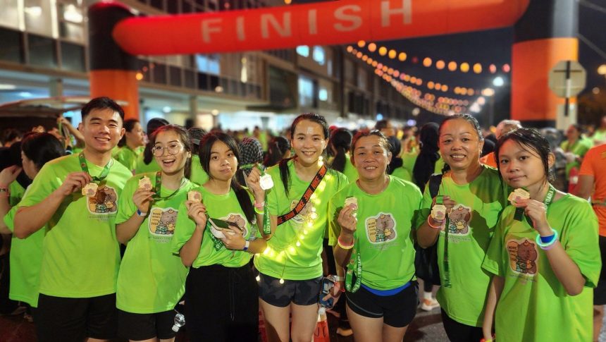 Capybara Neon Run 2025 Lights Up Kuching with Fun and Fitness at Aeroville Mall