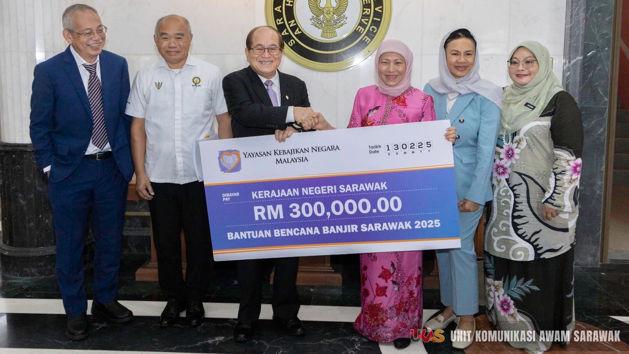 RM300,000 Aid for Sarawak Flood Victims YKN Joins Relief Effort
