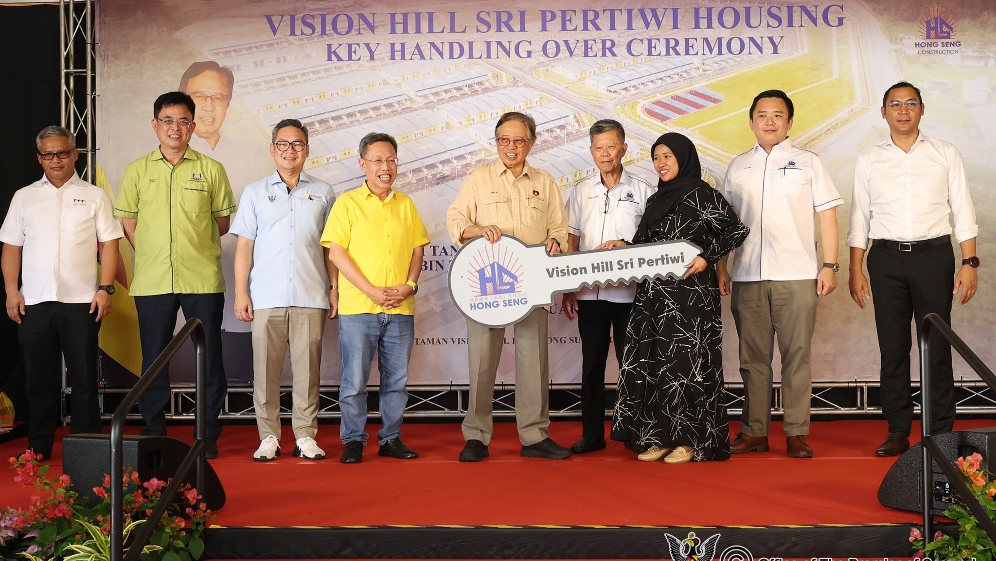 252 Families Receive Affordable Homes Keys at Vision Park Kuching