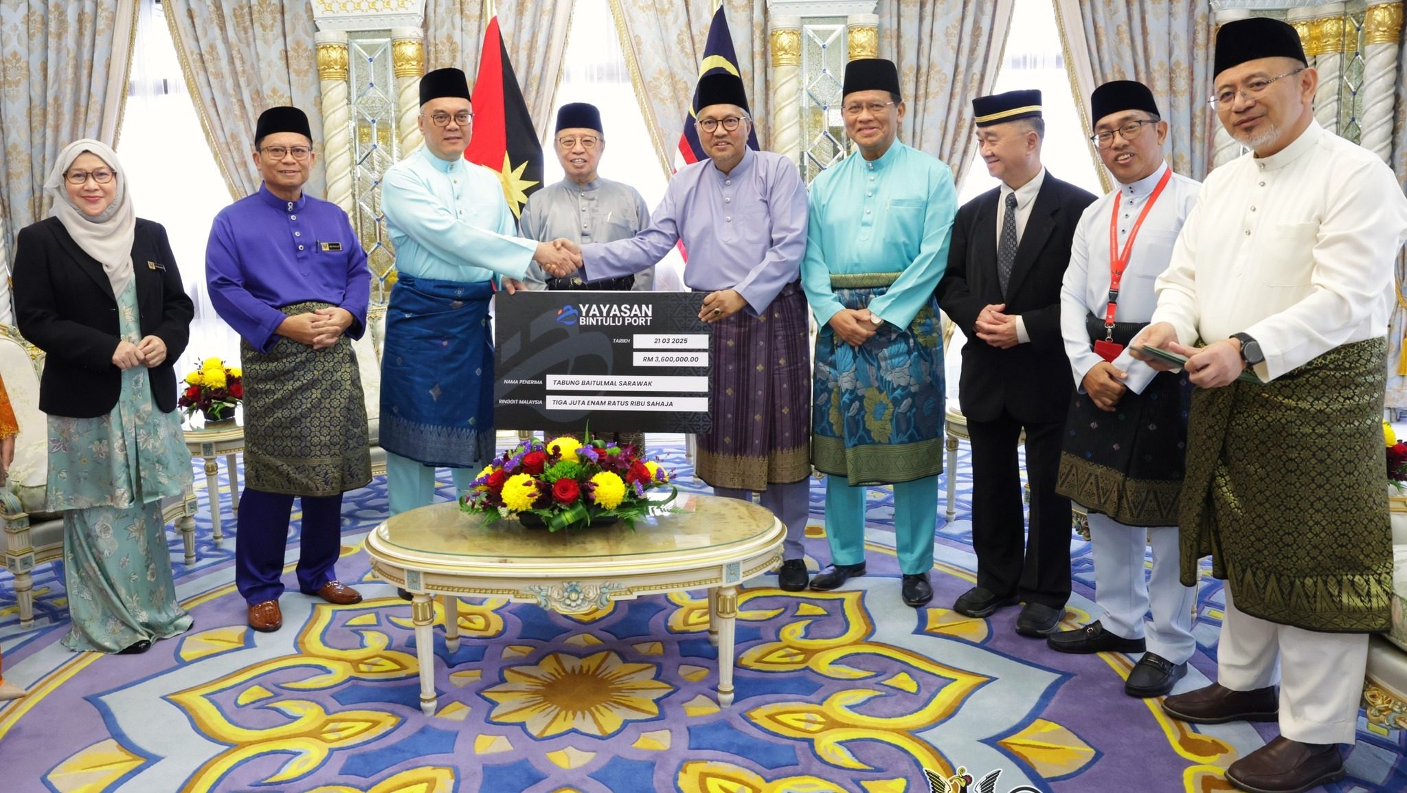BDA & Bintulu Port Holdings Berhad Strengthen CSR with Zakat Giving