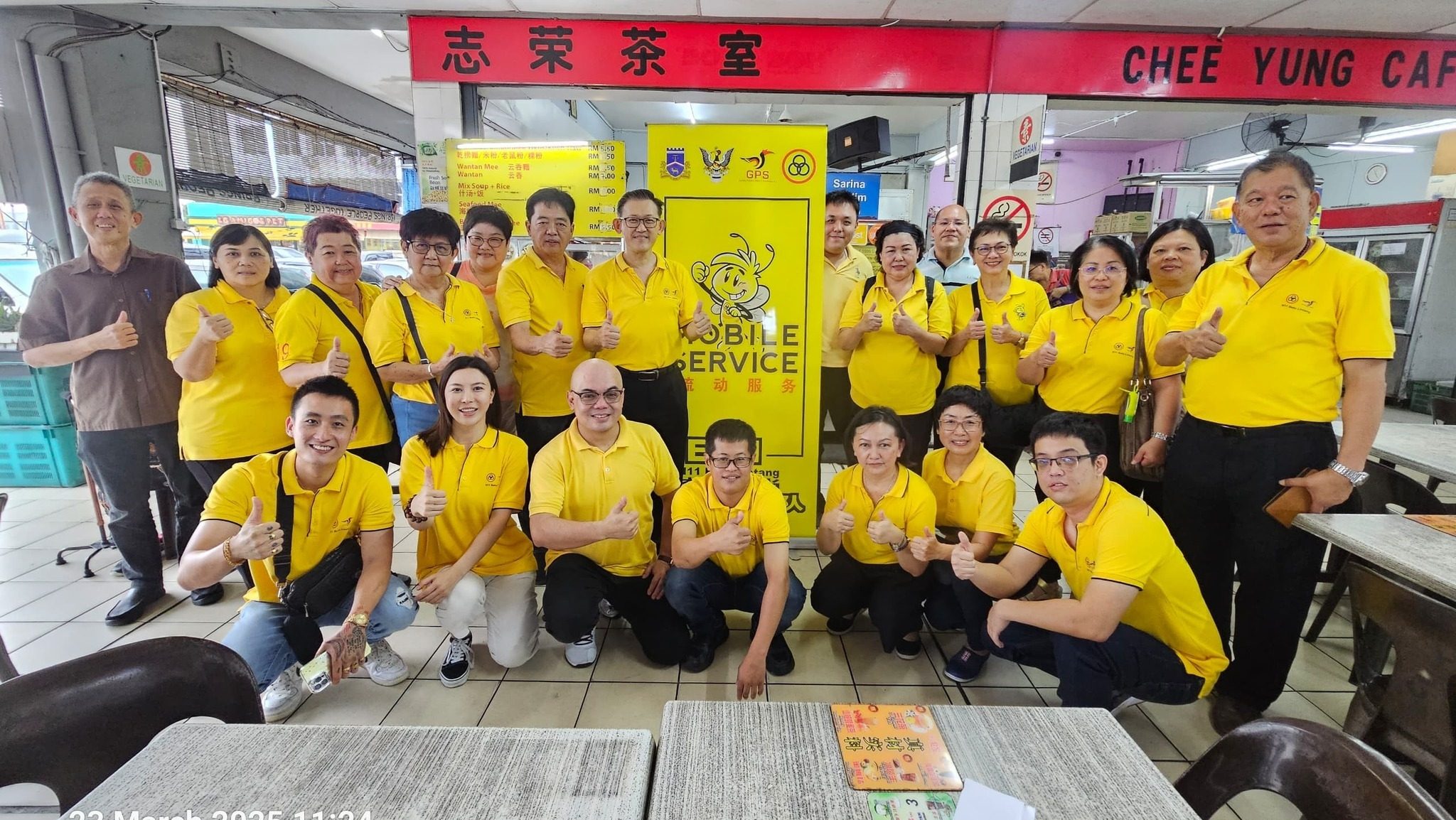 Batu Lintang Mobile Service at Chee Yung Cafe a Great Success!