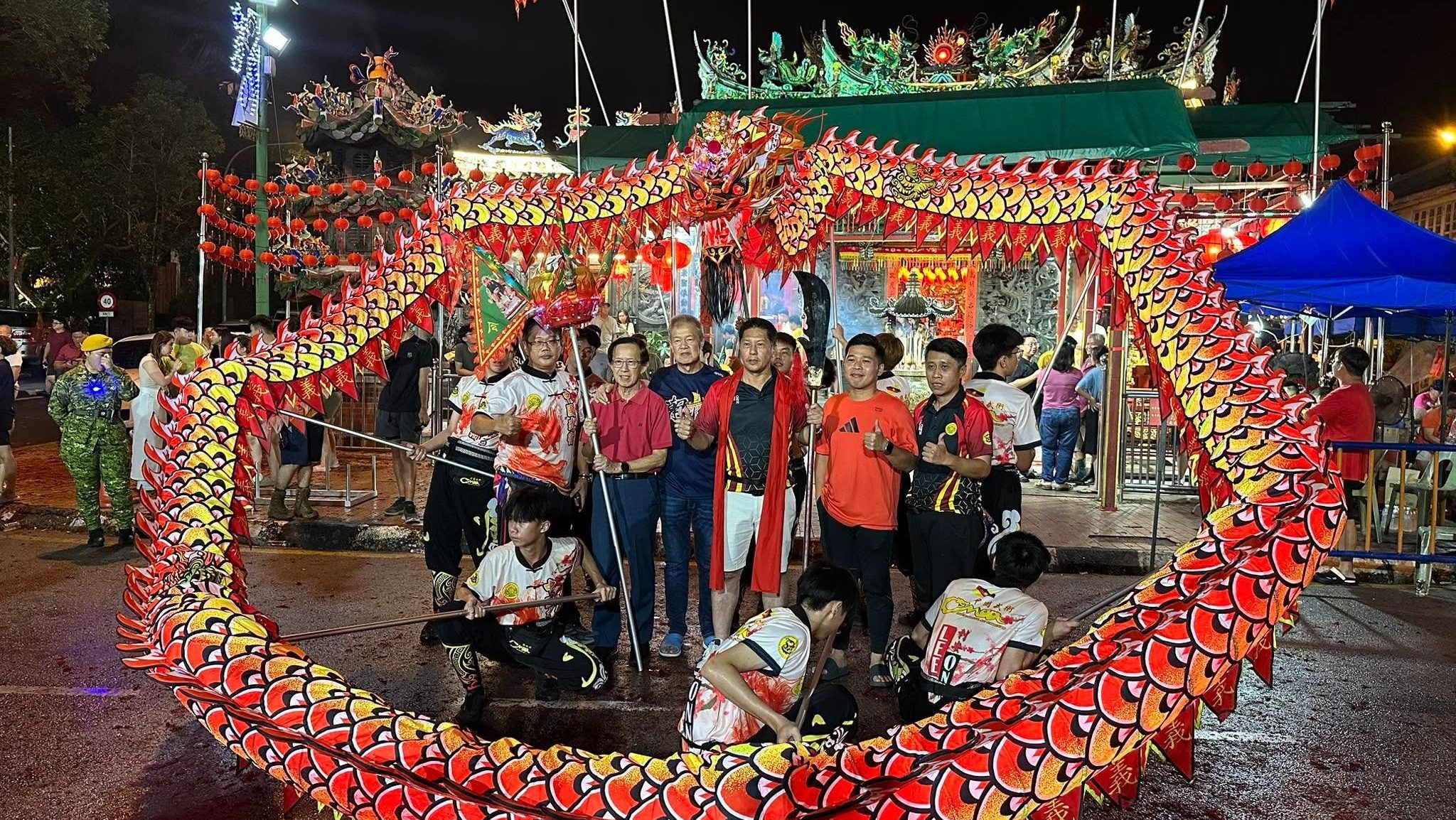 CMAA Actively Participates in Seng Ong Kong Procession in Kuching
