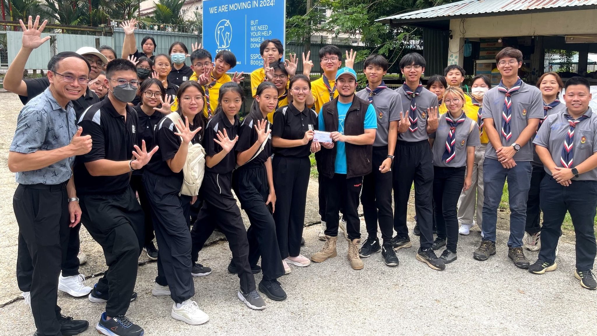 Caring Hearts Unite: Local Students and Clubs Help SSPCA Shelter