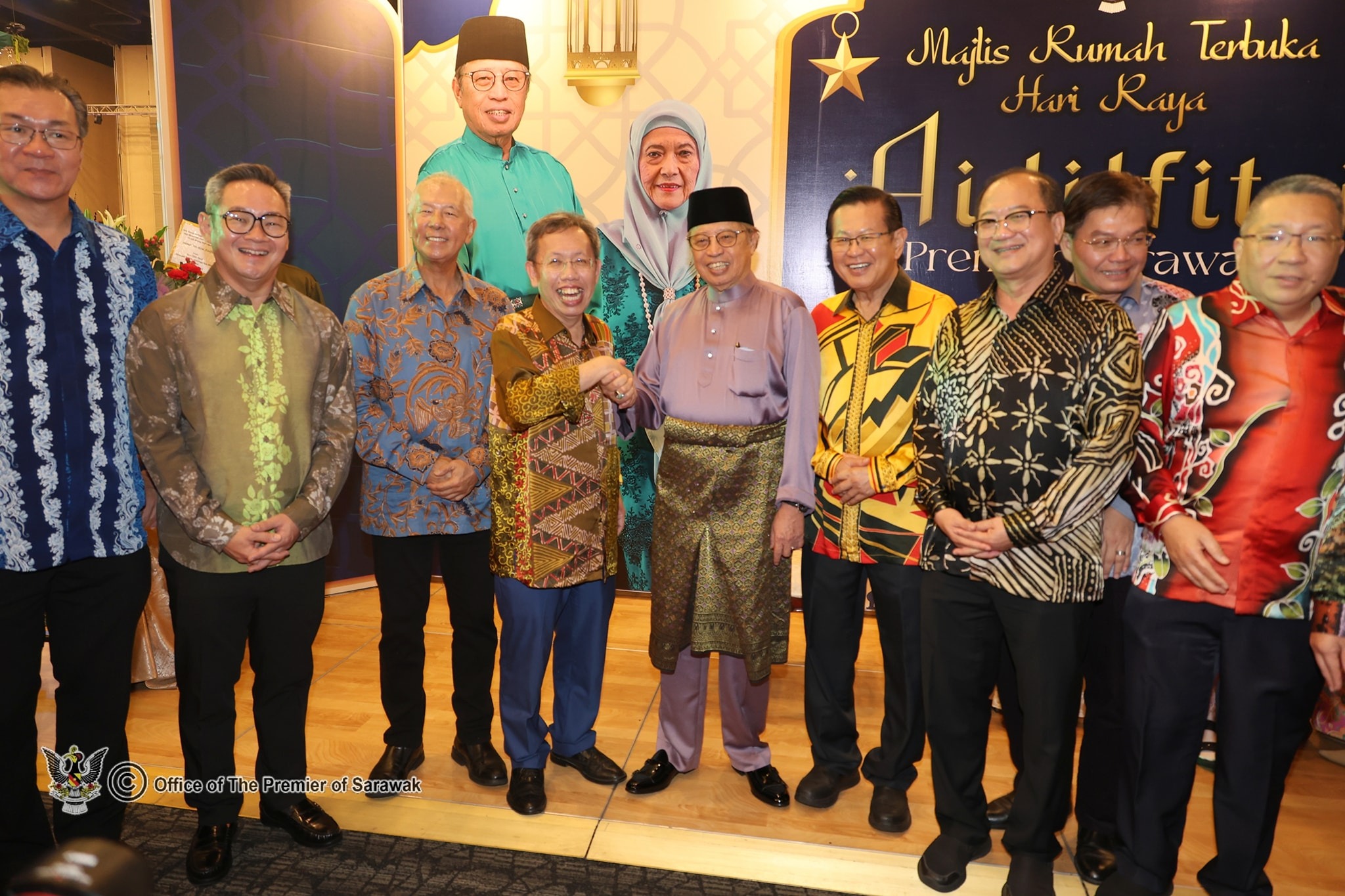 Sarawak Premier’s Aidilfitri Open House Unites 10,000 Visitors