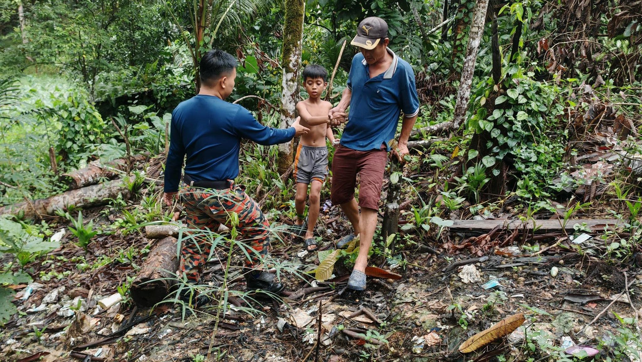 Selangau Boy Found Safe After Two Days Missing