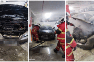 Car Catches Fire at SGH Parking, No Injuries Reported