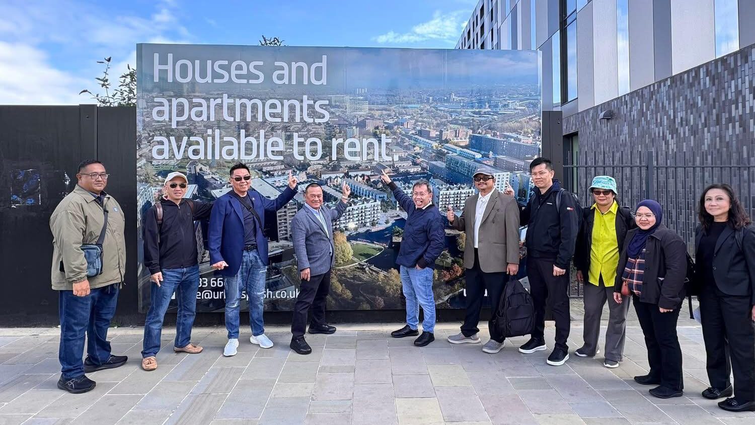 Dr Sim Leads Sarawak Team to UK to Learn Urban Housing Solutions