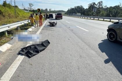 Elderly Man Dies in Tragic Motorcycle and Car Crash in Sarikei