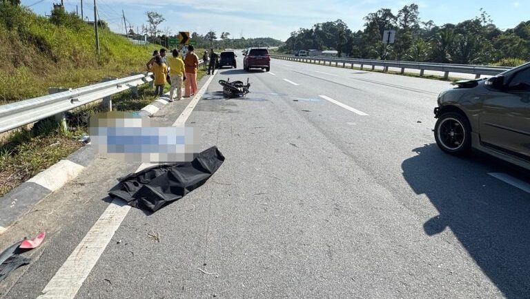 Elderly Man Dies in Tragic Motorcycle and Car Crash in Sarikei
