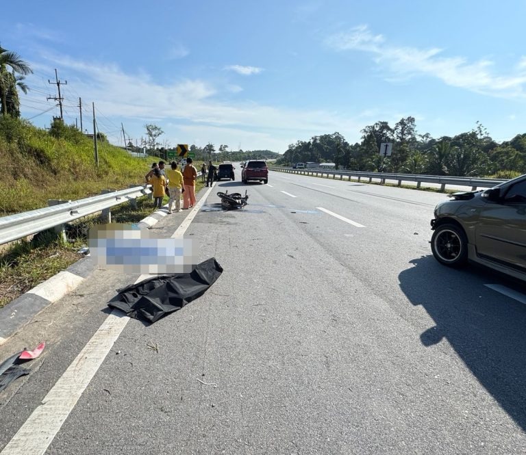 Elderly Man Dies in Tragic Motorcycle and Car Crash in Sarikei 2 Elderly Man Dies in Tragic Motorcycle and Car Crash in Sarikei