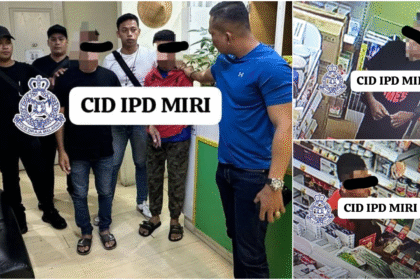 Father and Son Caught Stealing from Pharmacy, Arrested in Miri Raid