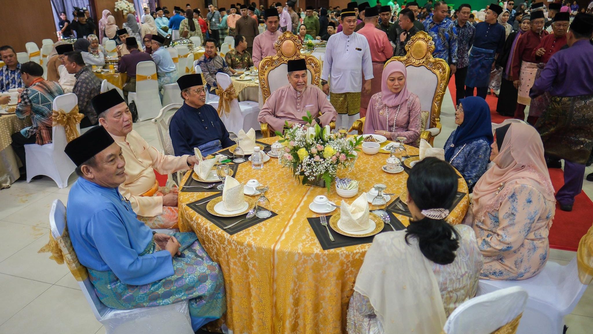 Grand Aidilfitri Open House in Petra Jaya Welcomes Thousands