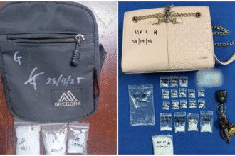 Kuching Drug Bust Trio Nabbed, Syabu Worth RM8.6K Seized