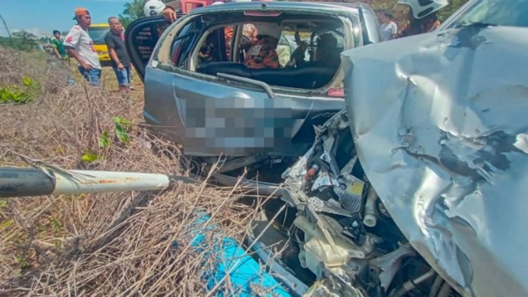 Tragedy in Lawas Motorcyclist Killed in Three-Vehicle Crash