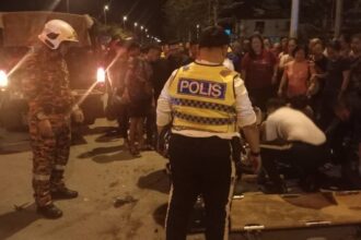 Tragic Night Crash in Sibu Jaya One Dead, Another Injured in Bike Collision