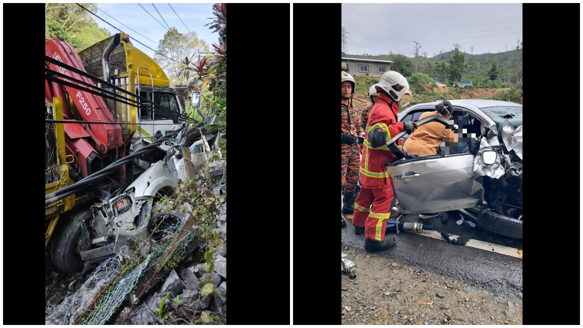 Two Killed in Tamparuli, Tuaran Road Crashes on First Day of Raya