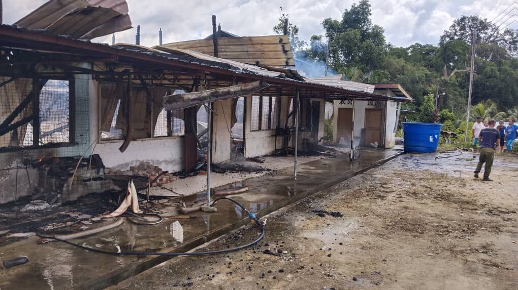 15 Doors of Longhouse in Nanga Kesit Razed in Morning Fire