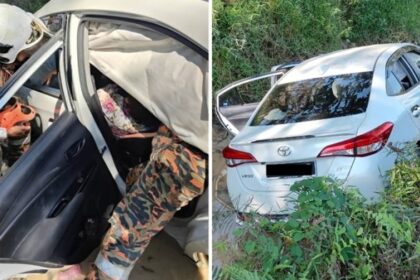 76yo Woman Seriously Hurt After Car Plunges Into Kanowit Ditch