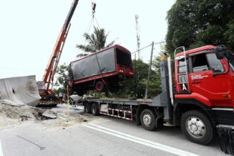 9 FRU Members Killed in Teluk Intan Lorry Crash Tragedy