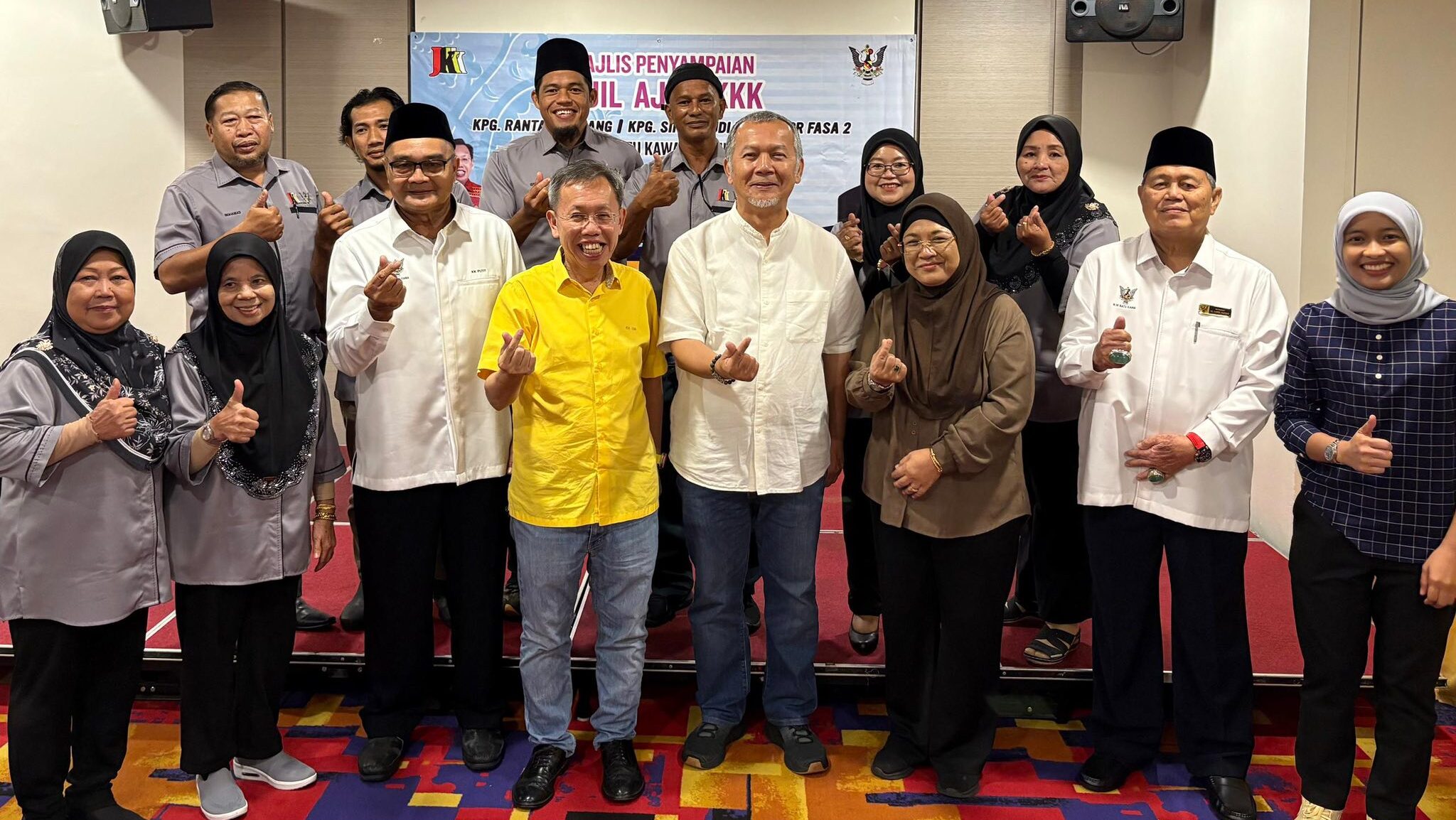 Batu Kawa Welcomes New JKKK Leaders to Boost Community Growth