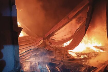 Fire Guts 80% of MJC Batu Kawa Shop Roof in Late-Night Blaze