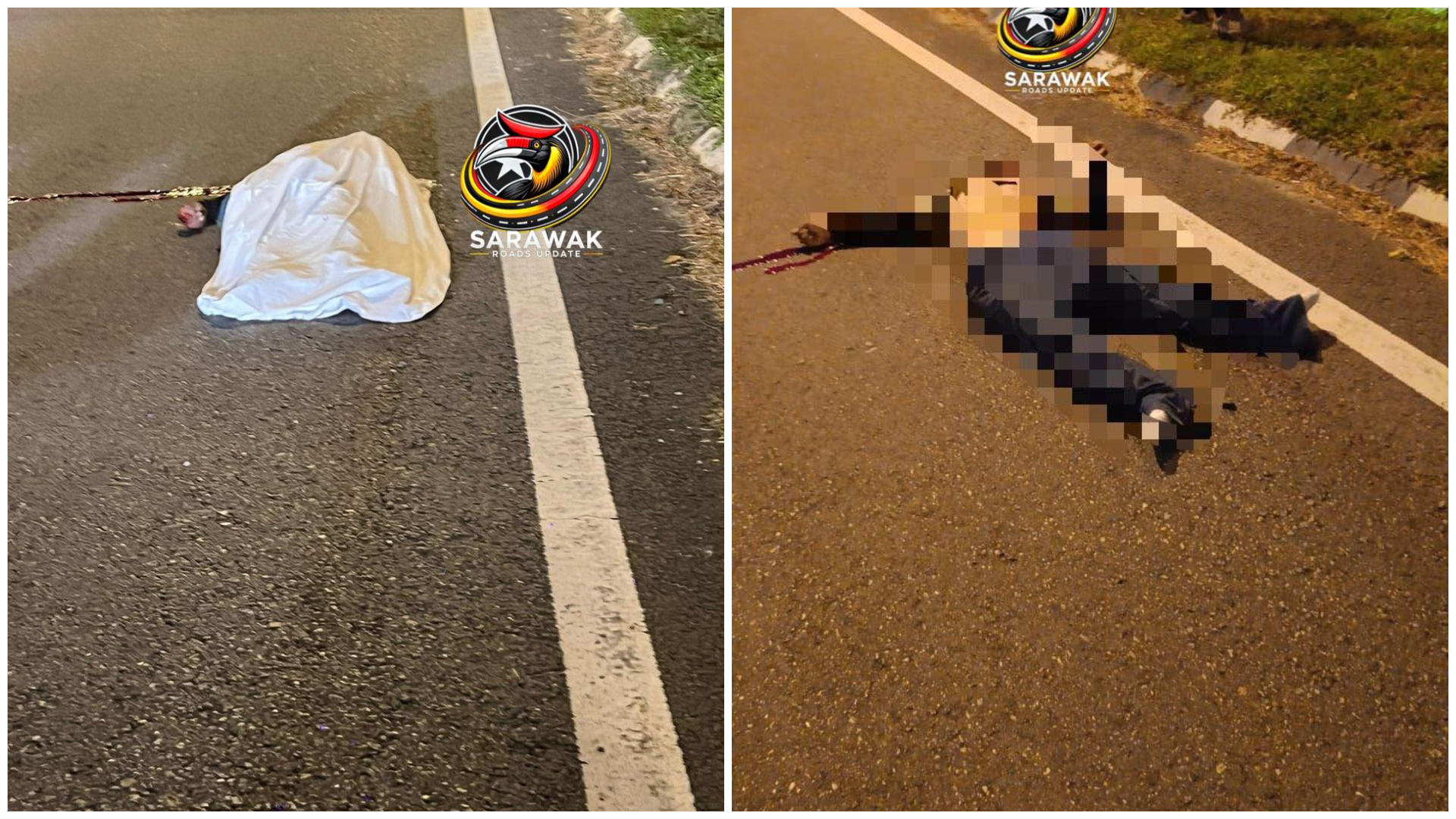 Foreigner Killed by Speeding Sports Car in Kuching