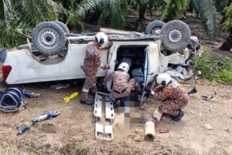 Indonesian Man Dies in Toyota Hilux Crash Near Bintulu Bridge