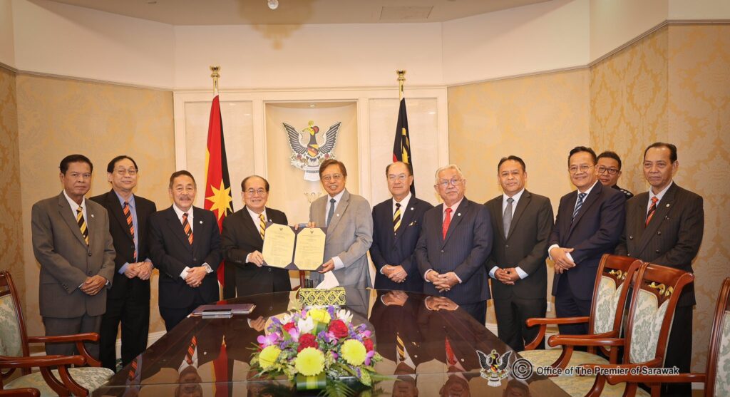 Premier Abang Jo Welcomes Gawai Dayak 2025 Delegation Visit