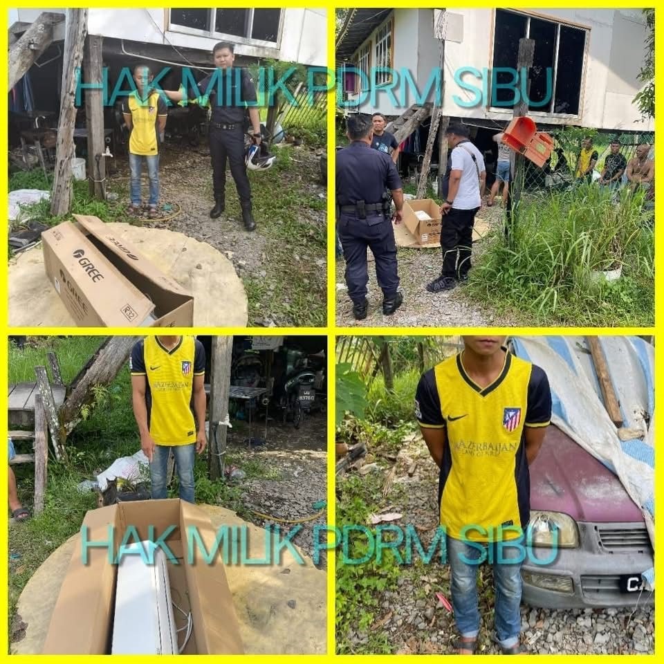 Public Tip-Off Leads to Housebreaking Suspect’s Arrest in Sibu 2 Public Tip-Off Leads to Housebreaking Suspect’s Arrest in Sibu