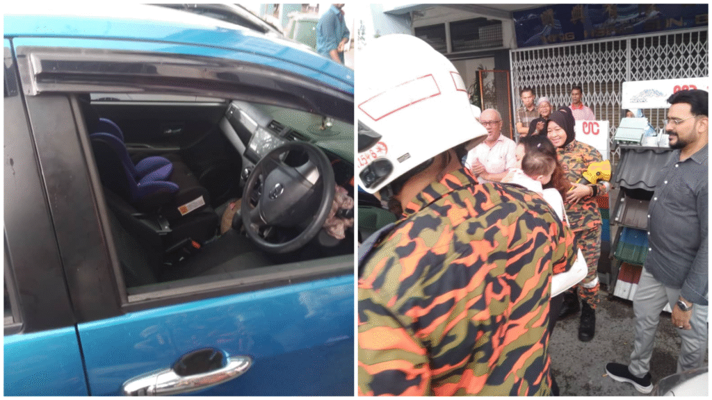 Quick Action Saves Toddler Trapped in Locked Car at India Street 2 Quick Action Saves Toddler Trapped in Locked Car at India Street
