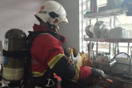 Quick-Thinking Sarikei Homeowner Stops Kitchen Fire Spread