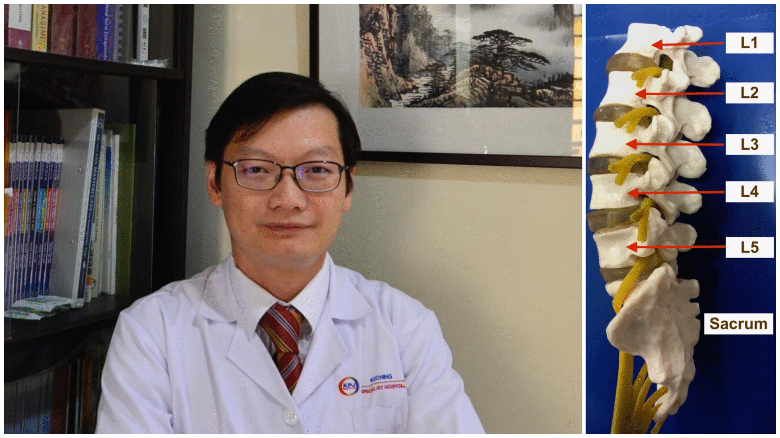 Relief from Back Pain Top Pain Doctor Now in Kuching