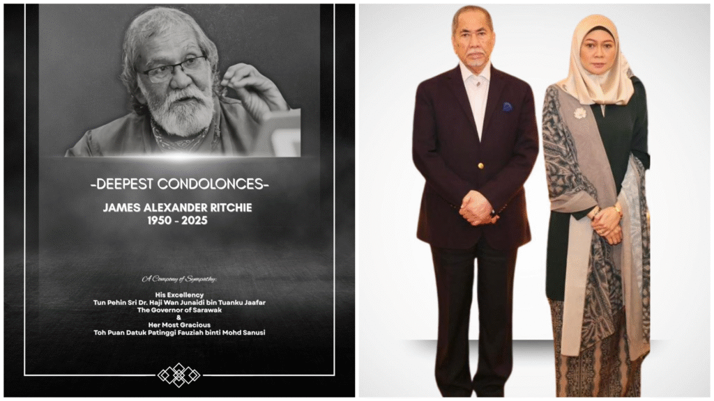 Sarawak Loses a Legend: Governor Pays Tribute to Veteran Journalist James Ritchie 2 Sarawak Loses a Legend: Governor Pays Tribute to Veteran Journalist James Ritchie