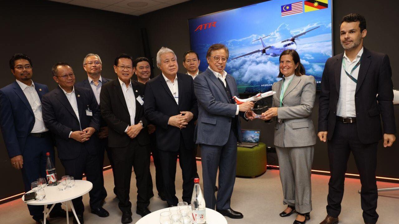 Sarawak Premier Visits Airbus & ATR HQ in France to Boost Aviation Ties