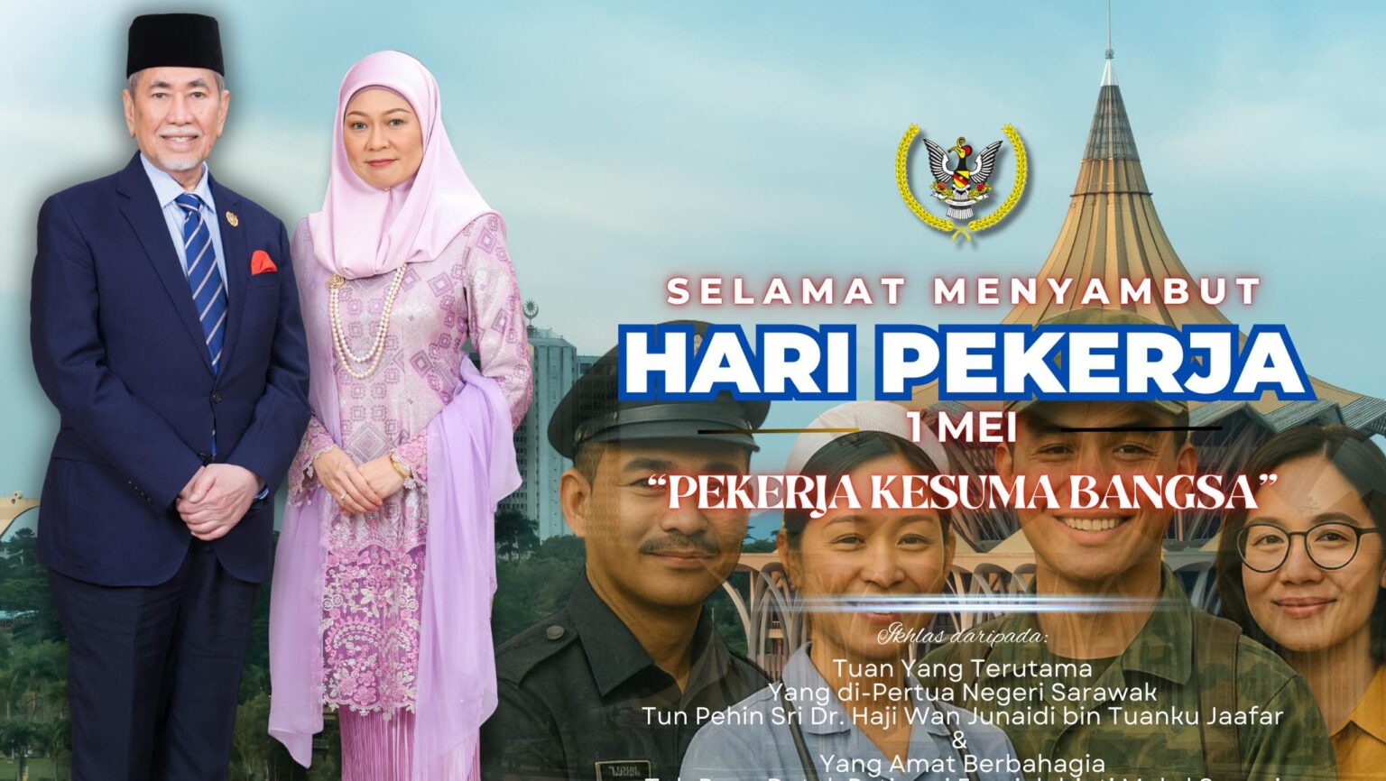 Sarawak TYT Urges Unity and Respect for Workers on Labour Day