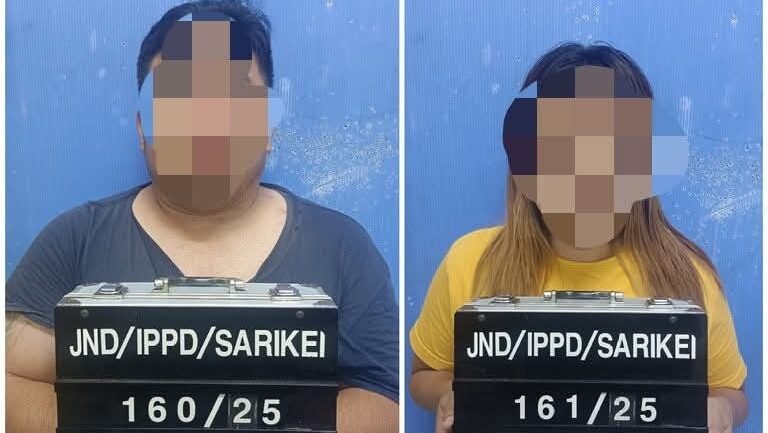 Sarikei Couple Caught in Drug Trafficking Raid, RM9K Syabu Seized