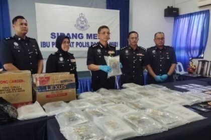 Simultaneous Drug Raids in Miri RM120,000 in Narcotics Seized