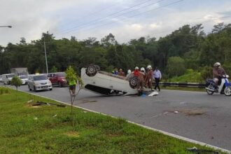 Woman Injured in Early Morning Alza Crash in Sibu