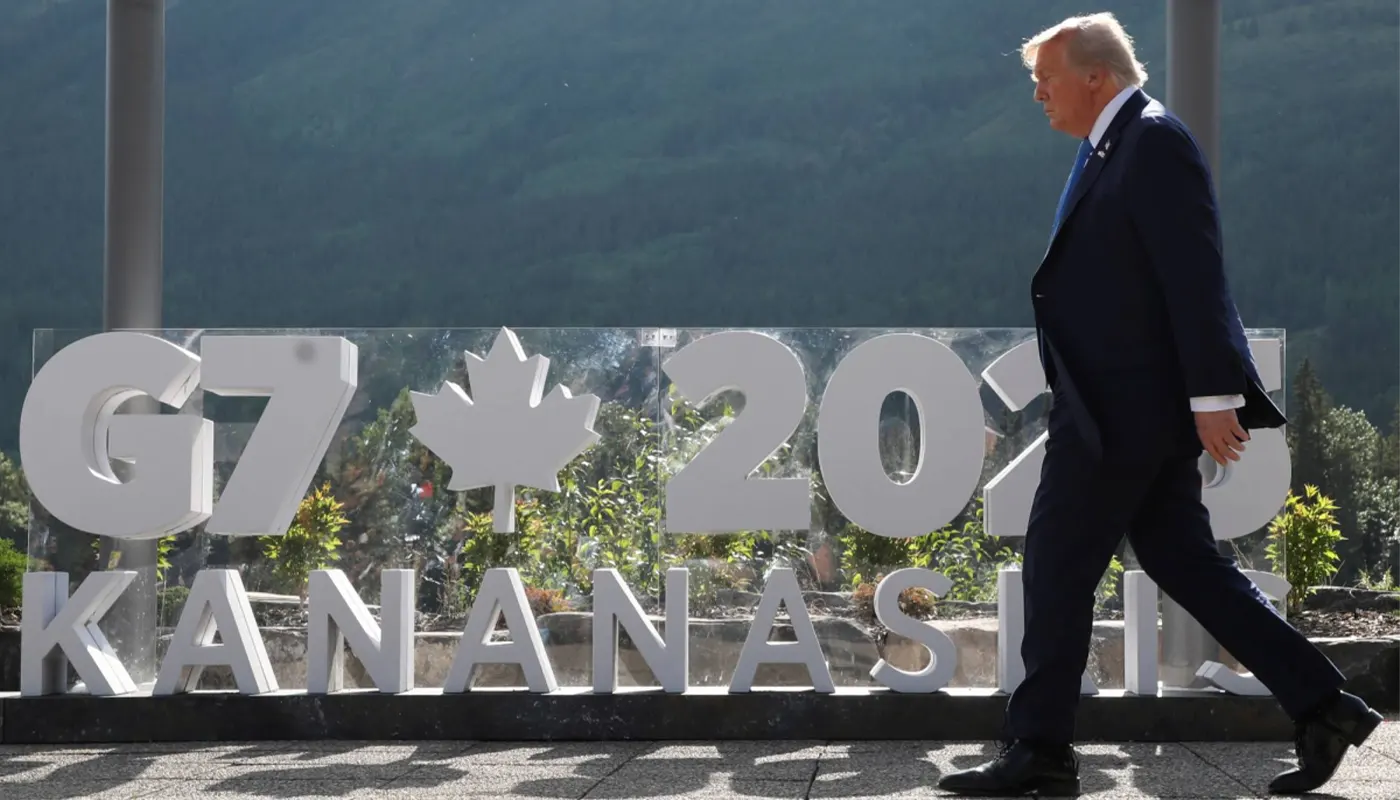 G7 backs Israel’s ‘right to defend itself’ as Trump hastily leaves summit