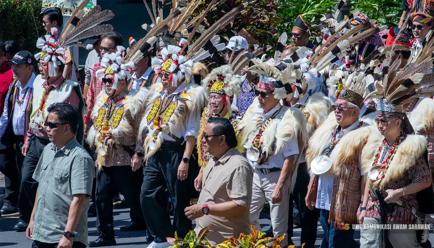 Gawai Dayak Parade Showcases Cultural Diversity and State Unity