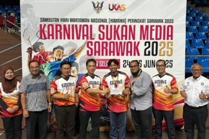 KASUMeS Strengthens Media Unity Across Sarawak Through Sports