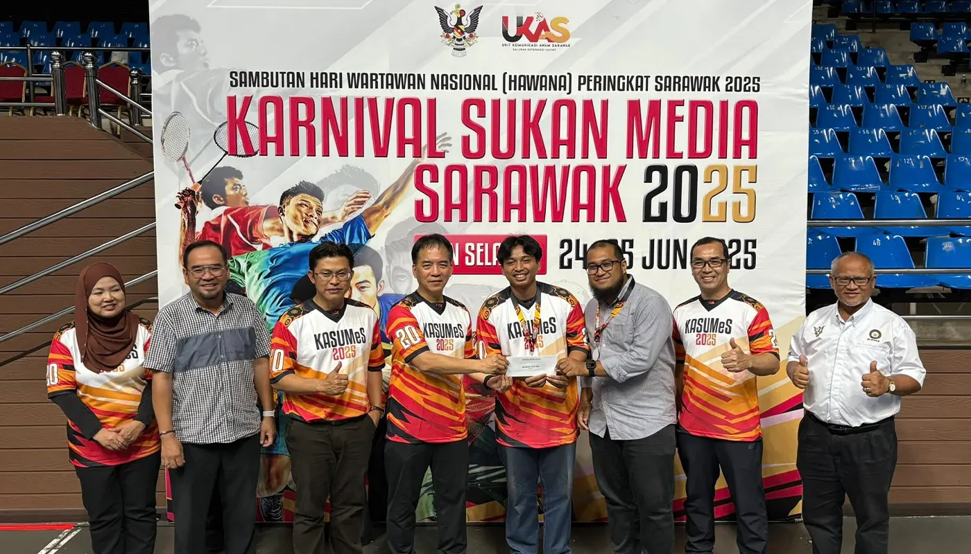 KASUMeS Strengthens Media Unity Across Sarawak Through Sports