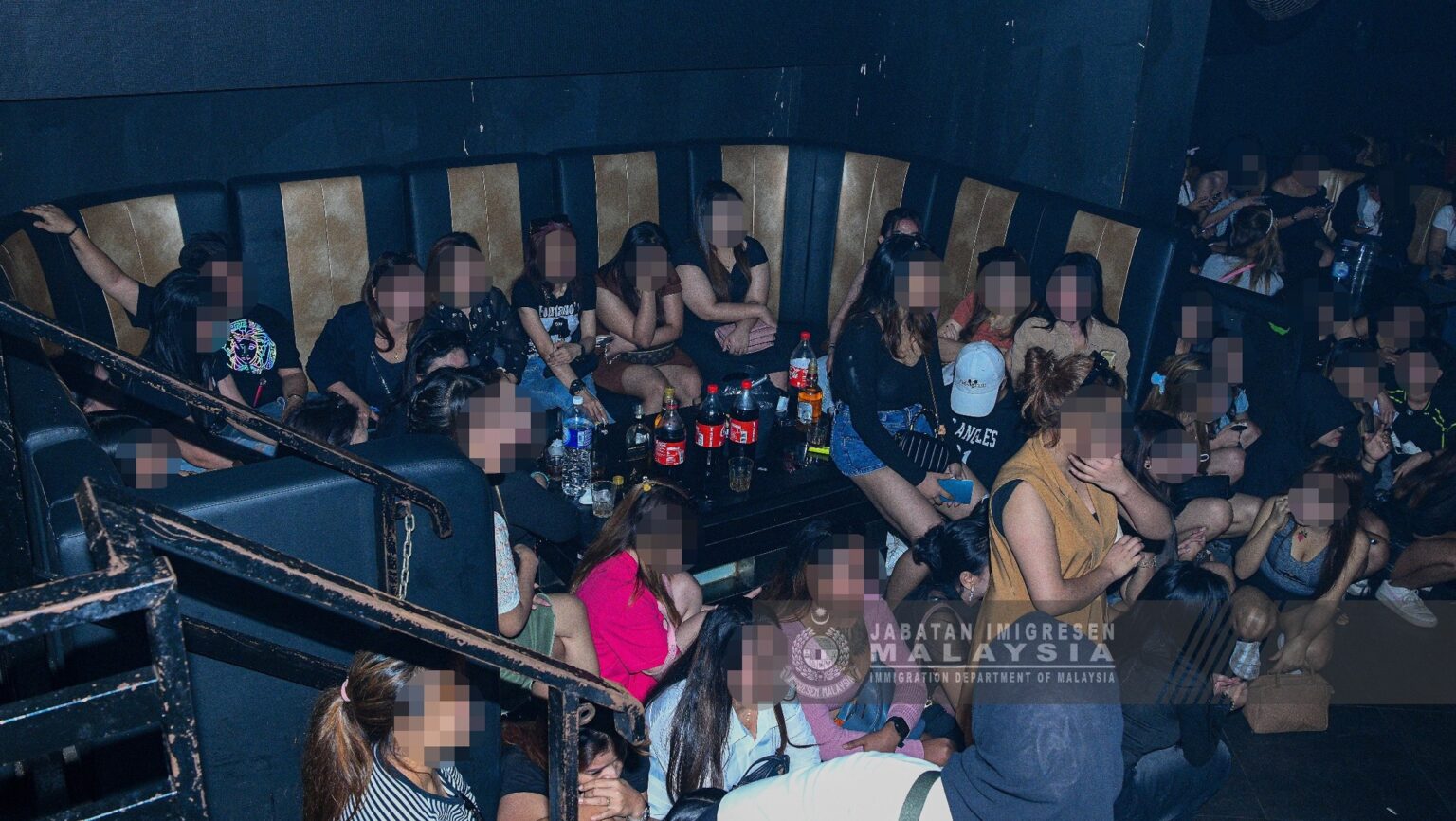 KL Immigration Raid 188 Foreigners Arrested at Pudu 'Dugem' Club