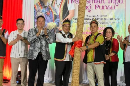 Kampung Punau Monument Stands as Cultural Symbol of Bidayuh Heritage