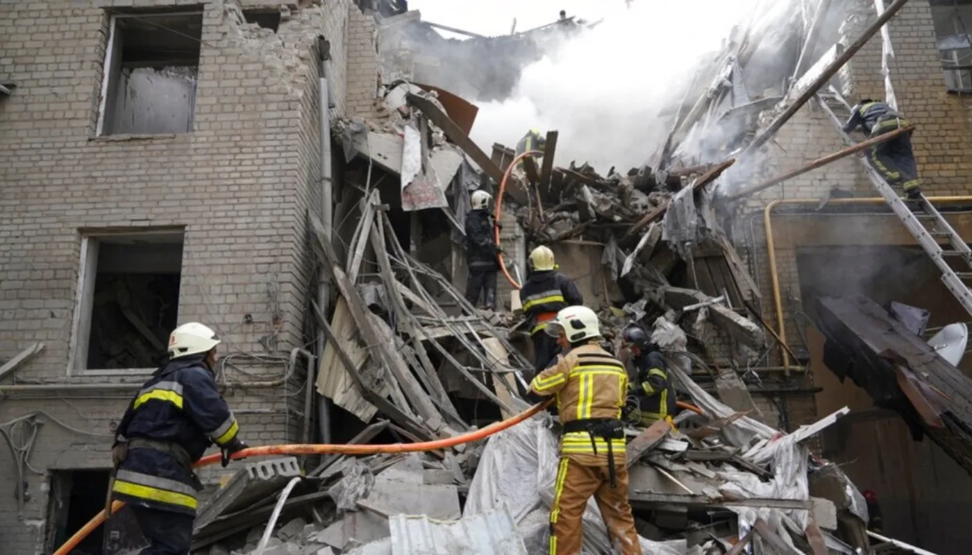 Ukraine’s Second City Suffers Largest Drone Attack Since War Began