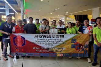 100 Pints Collected at Kuching Blood Drive in Aeroville Mall