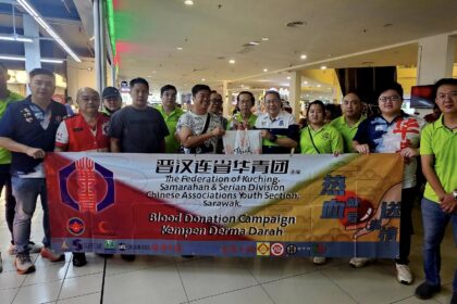 100 Pints Collected at Kuching Blood Drive in Aeroville Mall