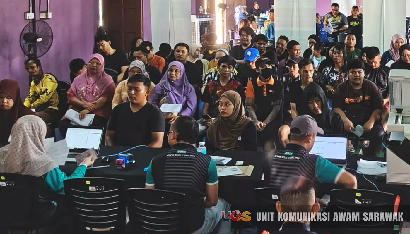 1,333 STR Recipients in Asajaya Receive Direct Cash Aid Over Two Days
