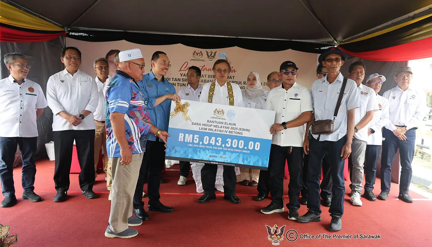 59 Beladin Fishermen Receive New Homes Under Sarawak Relocation Project